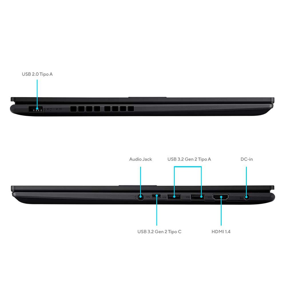 Notebook Asus X1605Z 16" Core I5 12GB RAM 512GB SSD Negro Reacondicionado - Reuse Chile