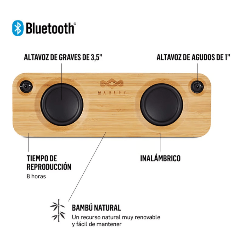 Parlante Marley Get Together Openbox - Reuse Chile