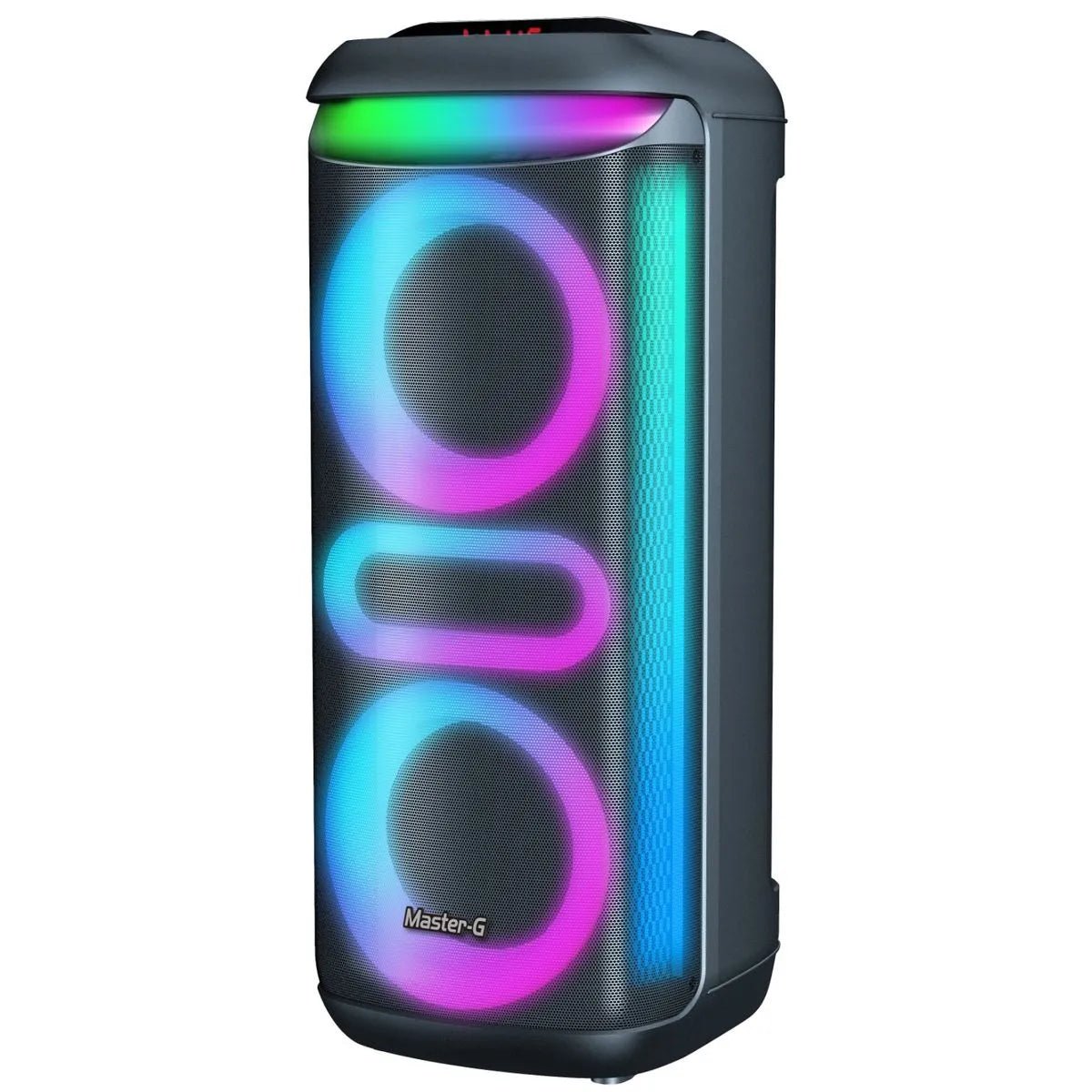 Parlante Master - G 8″ MGZEUS Karaoke Bluetooth x2 Openbox - Reuse Chile