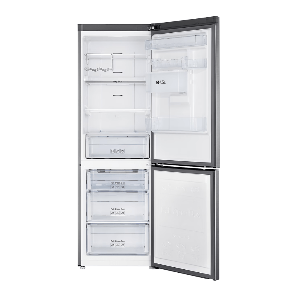 Samsung Bottom Mount Freezer de 321L con eficiencia de espacio Plata Openbox - Reuse Chile