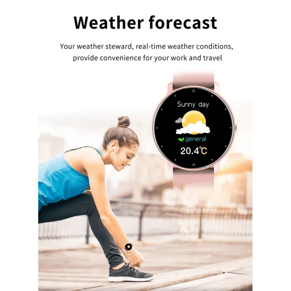 Set 2 Smartwatch Toumi Fit Watch 2 Negro y Rosado Openbox - Reuse Chile