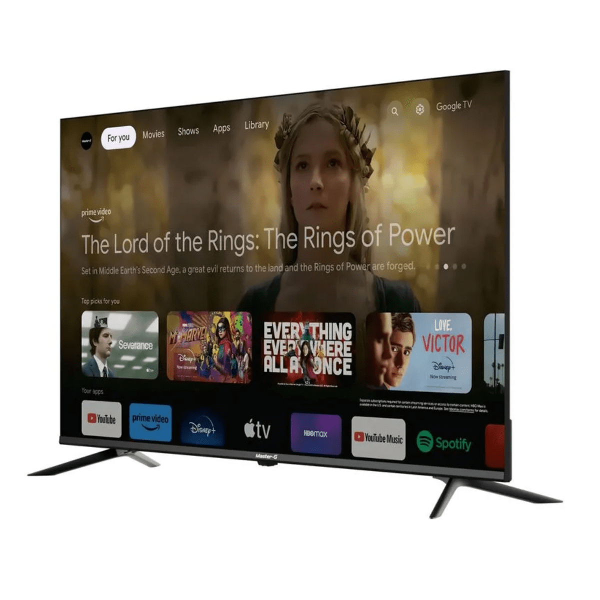 Smart TV Master - G Led 50" Google TV 4K UHD Bluetooth MGG50UFKG Openbox - Reuse Chile