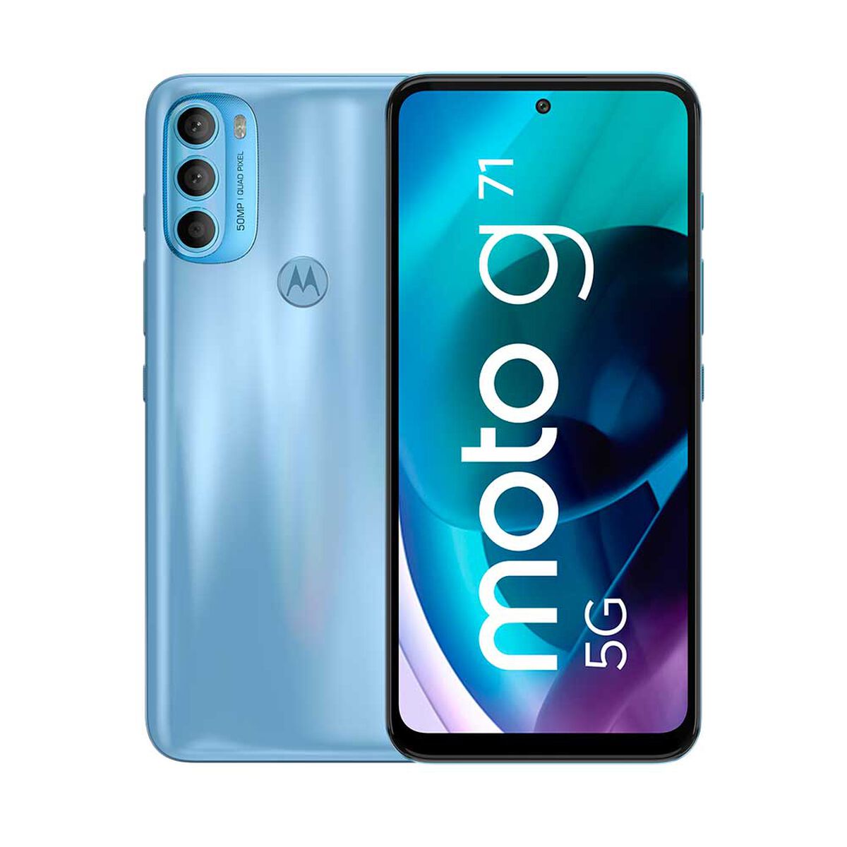 Smartphone Moto G71 5G 128GB Azul Reacondicionado - Reuse Chile