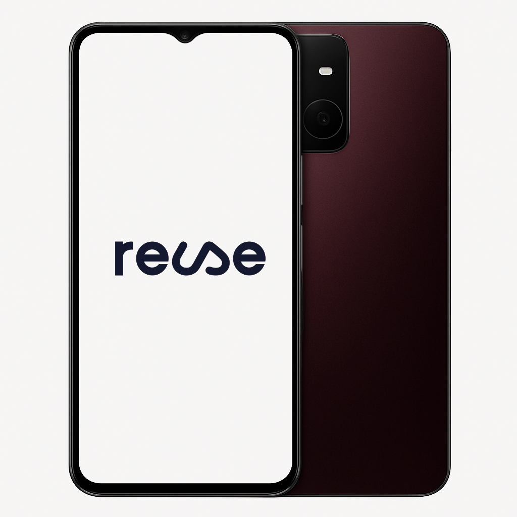 Smartphone Vivo Y27 128GB Negro Borgoña Reacondicionado - Reuse Chile