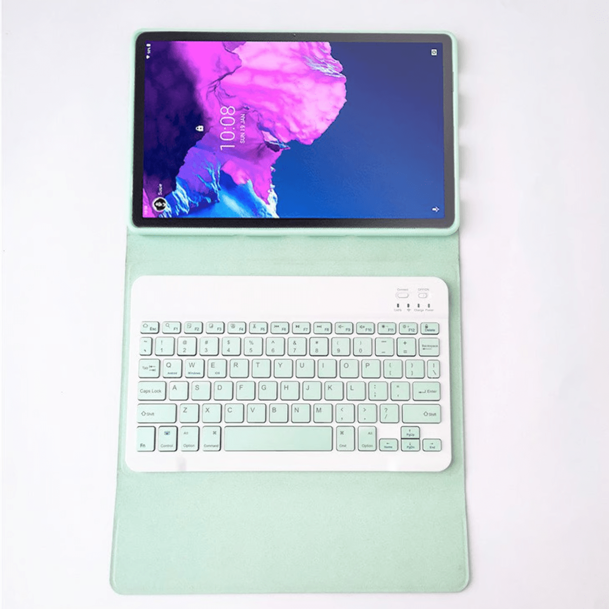 Teclado Bluetooth Funda Para Lenovo Tab P11 11 Pulgadas Verde Openbox - Reuse Chile