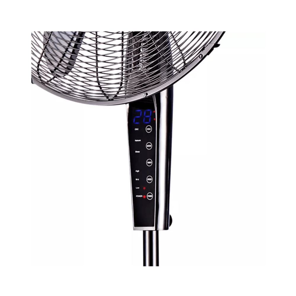 Ventilador Pedestal Calma 18'' Modelo CPE Gun Metal - 70 W Openbox - Reuse Chile