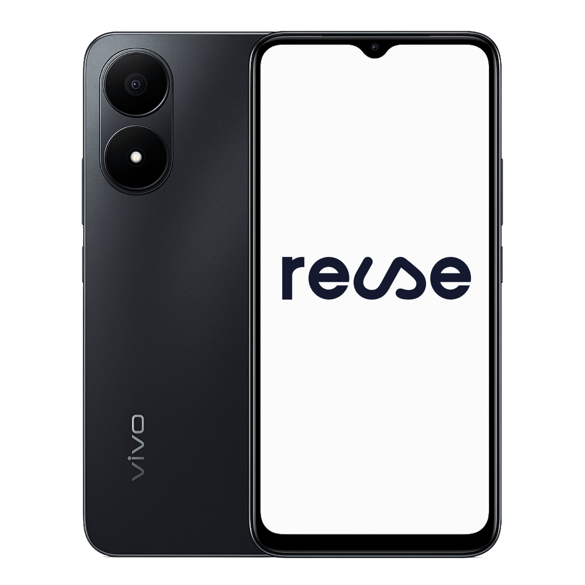 Vivo y02s fluorite 1 32GB Negro Reacondicionado - Reuse Chile