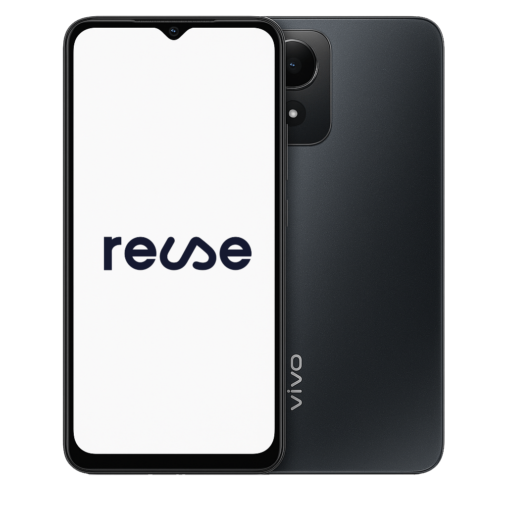 Vivo y02s fluorite 1 32GB Negro Reacondicionado - Reuse Chile