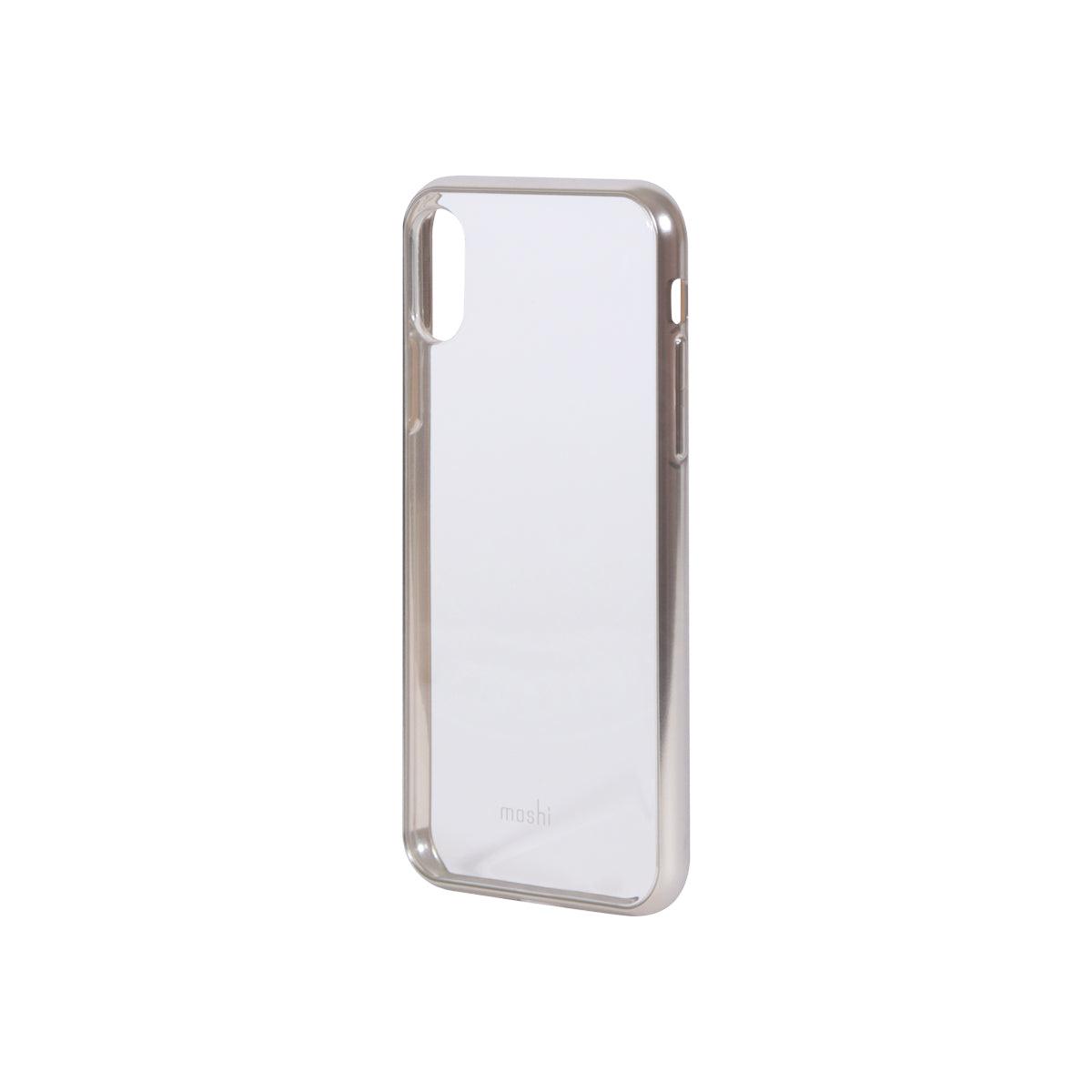 Carcasa iPhone X/Xs Vitros Moshi Jet Silver Openbox - Reuse Chile
