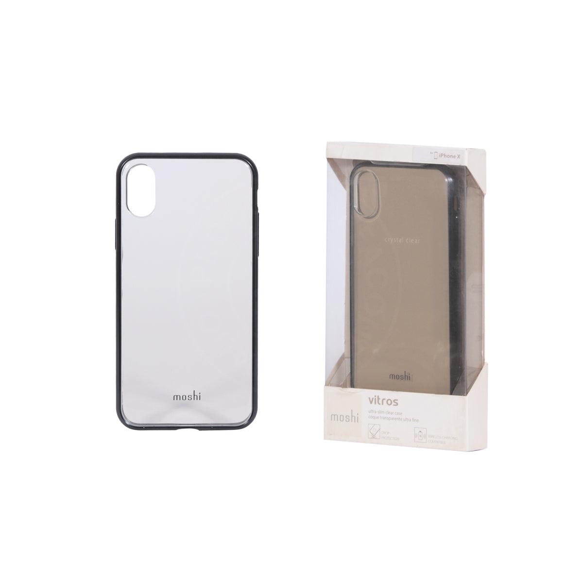 Carcasa iPhone X/Xs Vitros Moshi Raven Negro Openbox - Reuse Chile