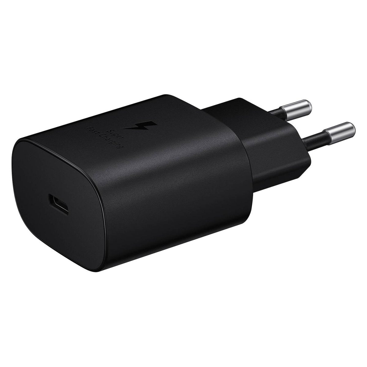 Cargador Samsung Carga Súper Rápida 25W mas cable USB - C Negro Openbox - Reuse Chile