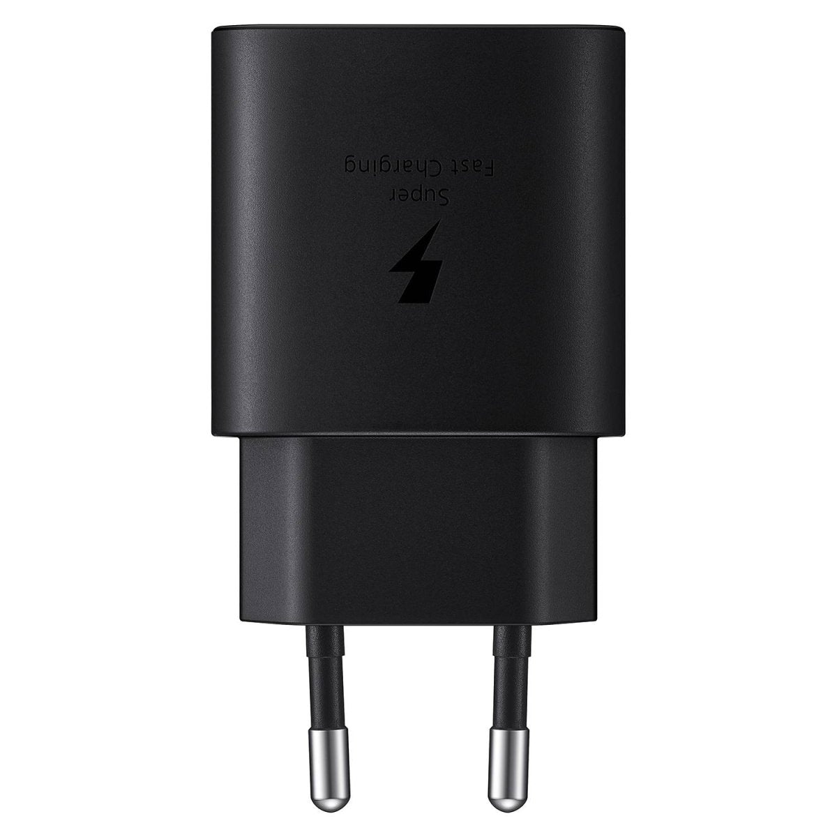 Cargador Samsung Carga Súper Rápida 25W mas cable USB - C Negro Openbox - Reuse Chile