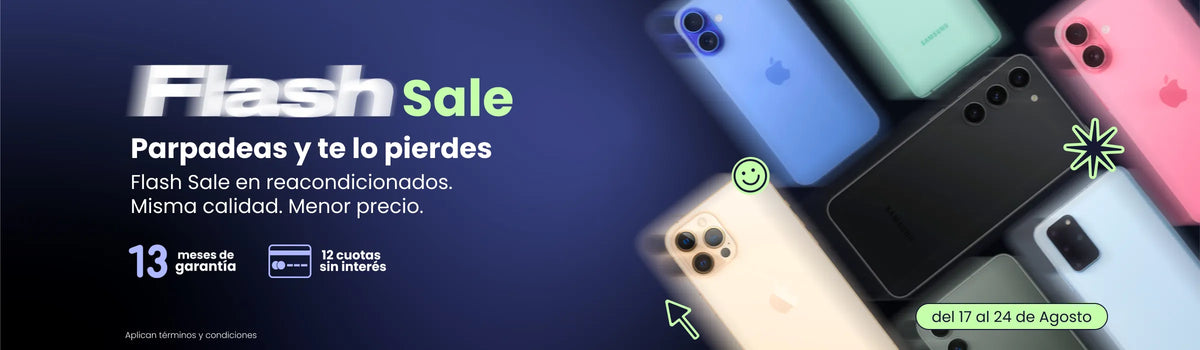 Flash Sale Reacondicionados