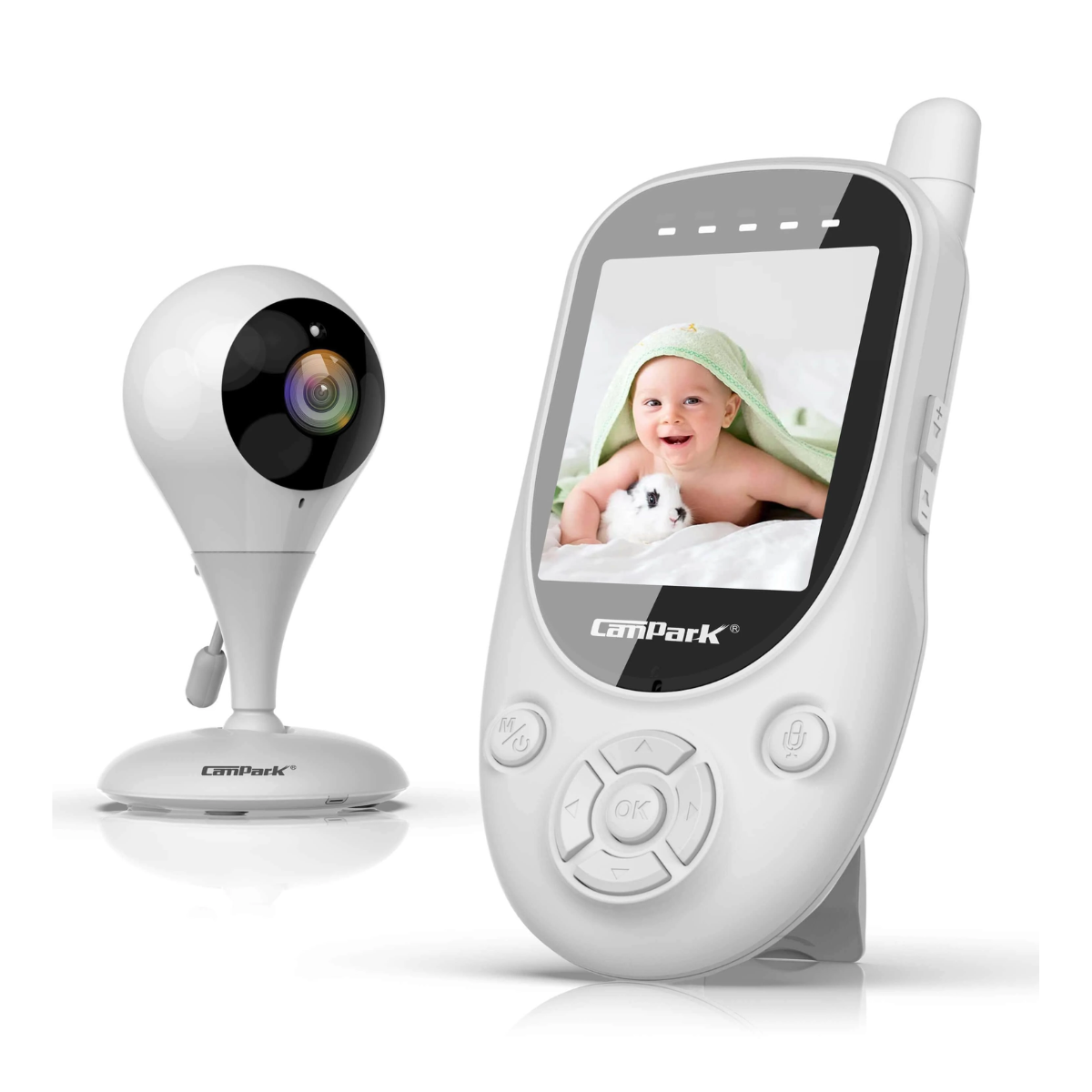 Monitor de Coche para Bebé con Cámara de Vista Trasera Reacondicionado