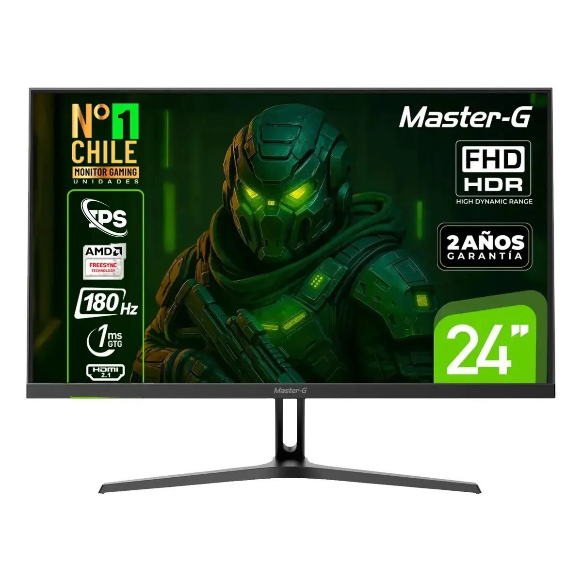 Master-G Monitor Gamer 24" FHD IPS 180Hz MGMG2441P Open Box