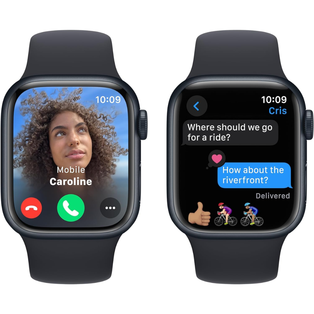 Apple Watch Series 9 (41mm, GPS)- Caja de Aluminio Negro Reacondicionado
