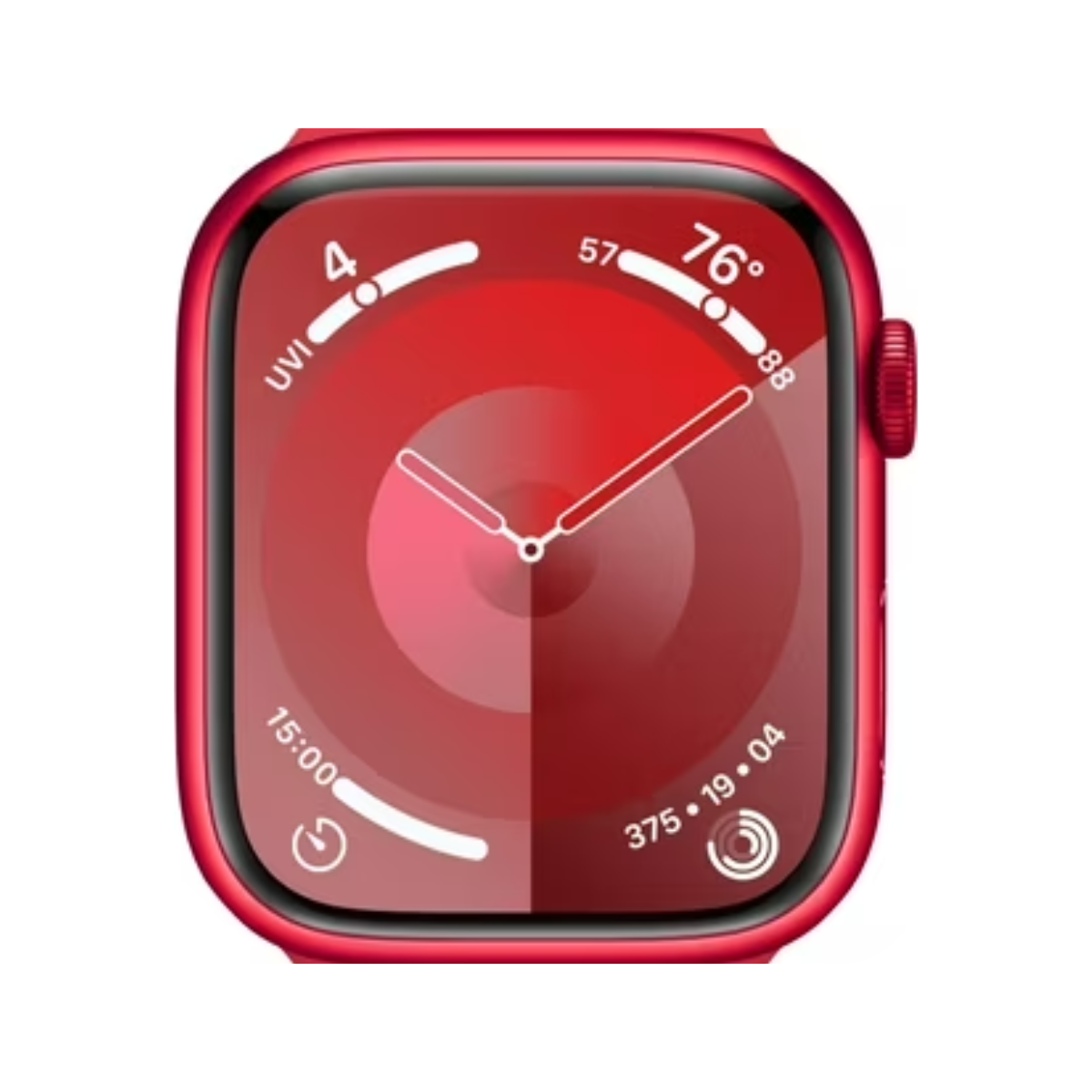 Apple Watch Series 9 GPS (44mm) Aluminio Rojo Sin Correa Reacondicionado