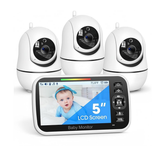 Monitor de Bebé Inalámbrico Inteligente con Tarjeta 64GB