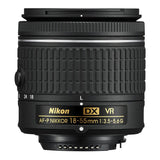Nikon AF-P DX Nikkor 18-55mm f/3.5-5.6G VR Negro Reacondicionado