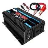 Inversor de Corriente 4000W 12V a 220V / 110V con Dual USB LED Onda Modificada Negro OpenBox