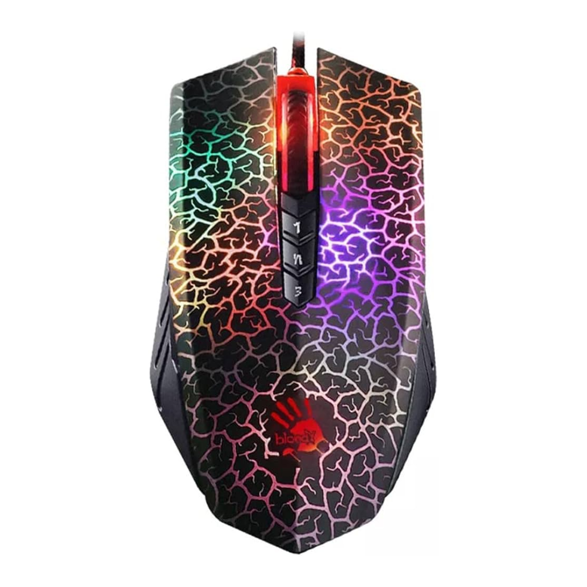 Mouse Gamer Bloody A70 6200 CPI Light Strike Drag-Clicks Negro OpenBox