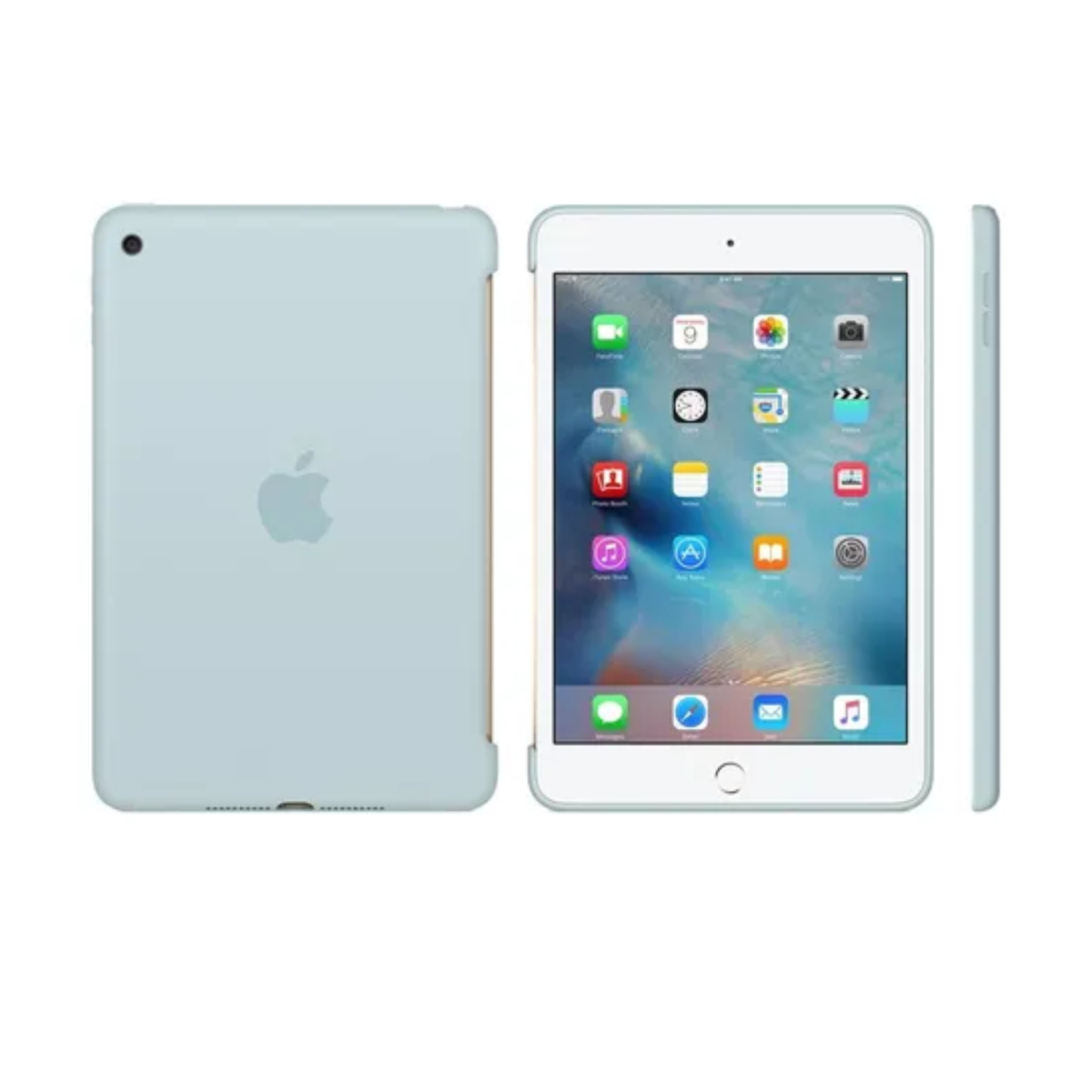Carcasa Apple de silicona iPad Mini 4 Turquesa Openbox