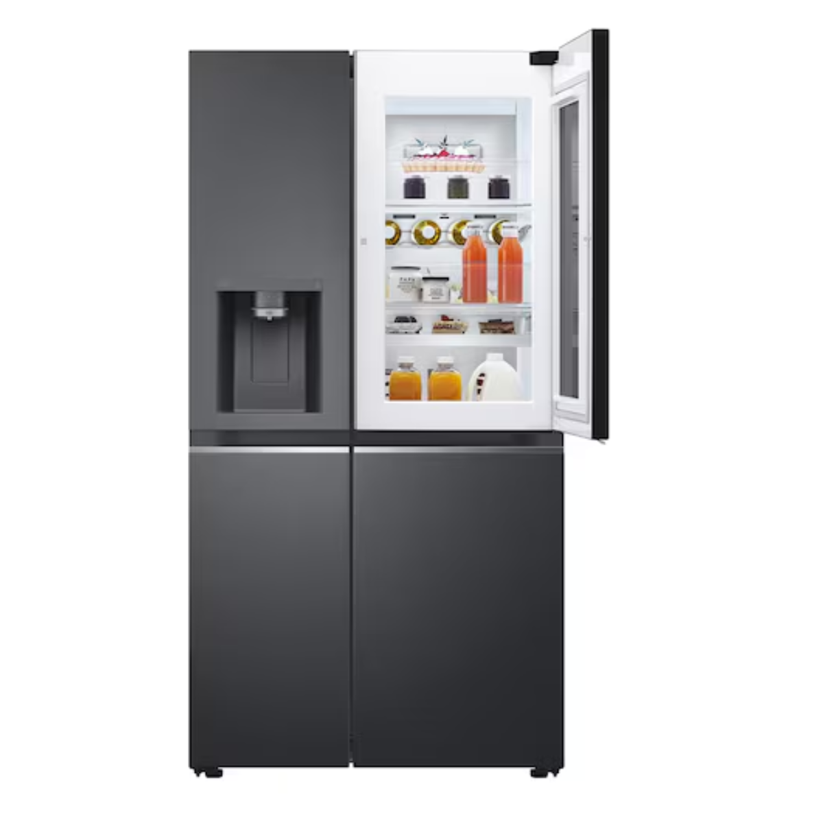 Refrigerador Side by Side 635L con InstaView NEGRO REACONDICIONADO