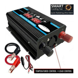 Inversor de Corriente 4000W 12V a 220V / 110V con Dual USB LED Onda Modificada Negro OpenBox