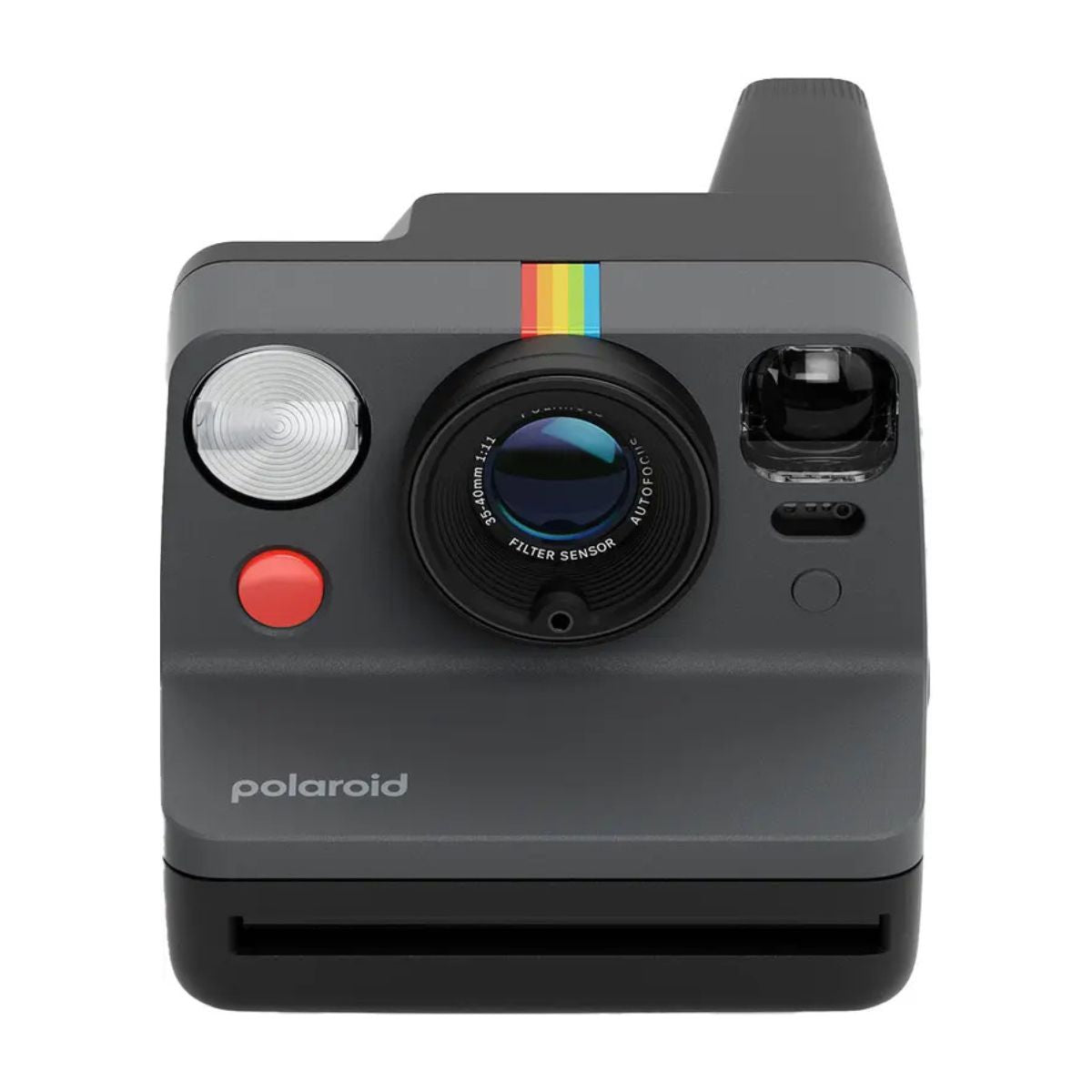 Polaroid Now Kit Negra con Bolso Rojo Reacondicionado