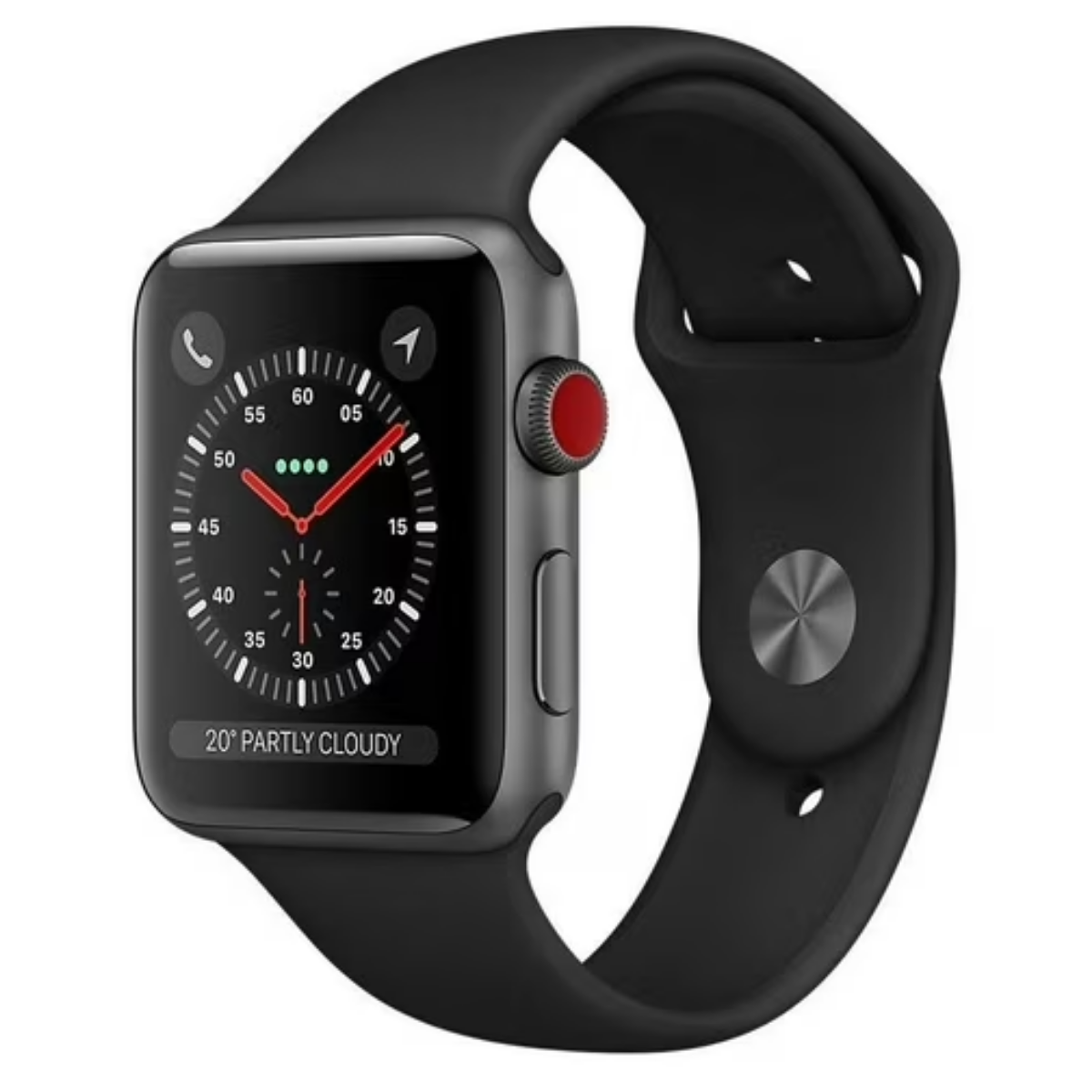 Apple Watch Series 3 Aluminio (42MM) Negro Reacondicionado