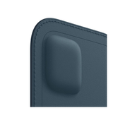 Carcasa de Cuero Apple MagSafe para iPhone 12 mini Azul Báltico MHK83ZM/A