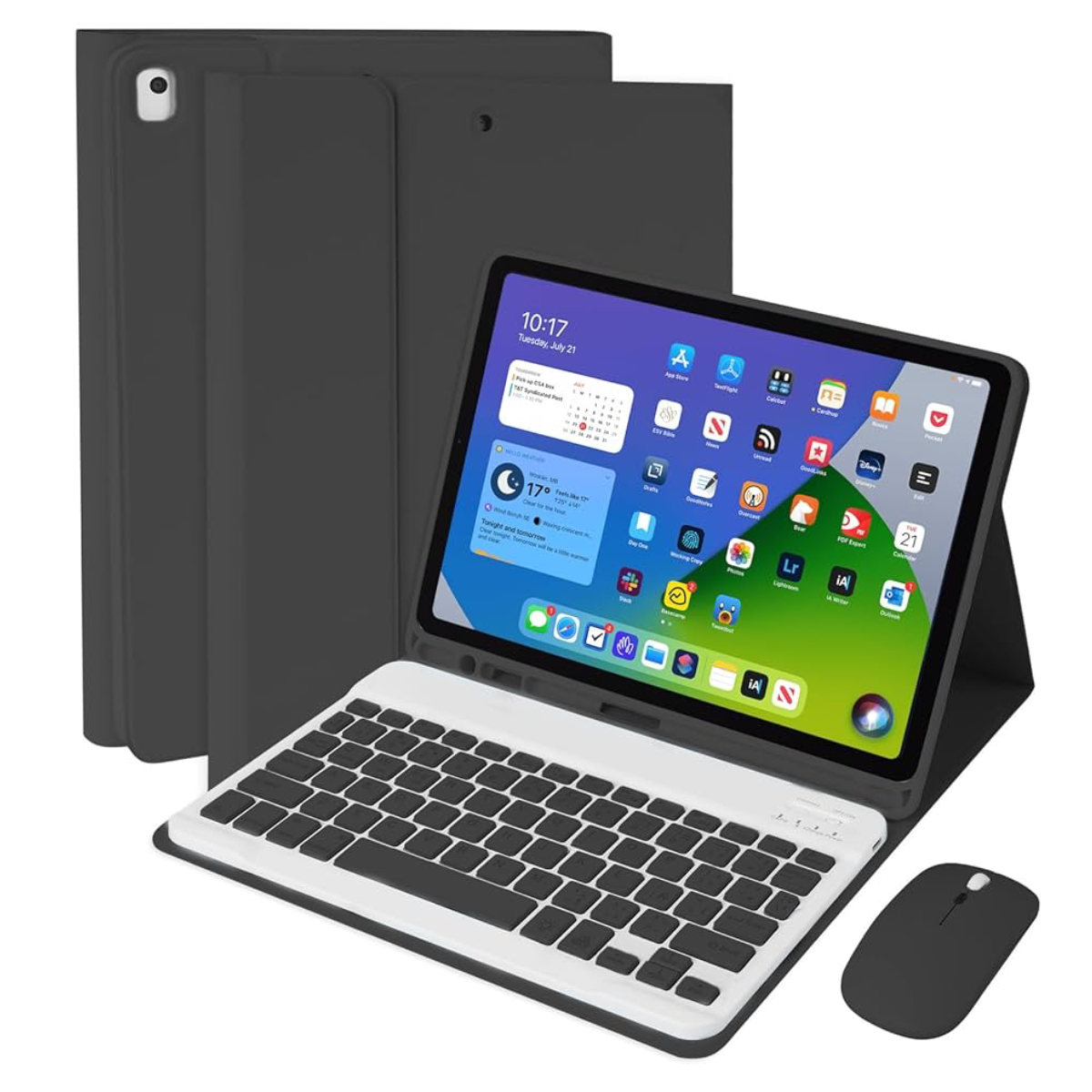Funda ProCase con Teclado Ñ y Ratón para iPad 10.2" (7ª / 8ª / 9ª Gen)