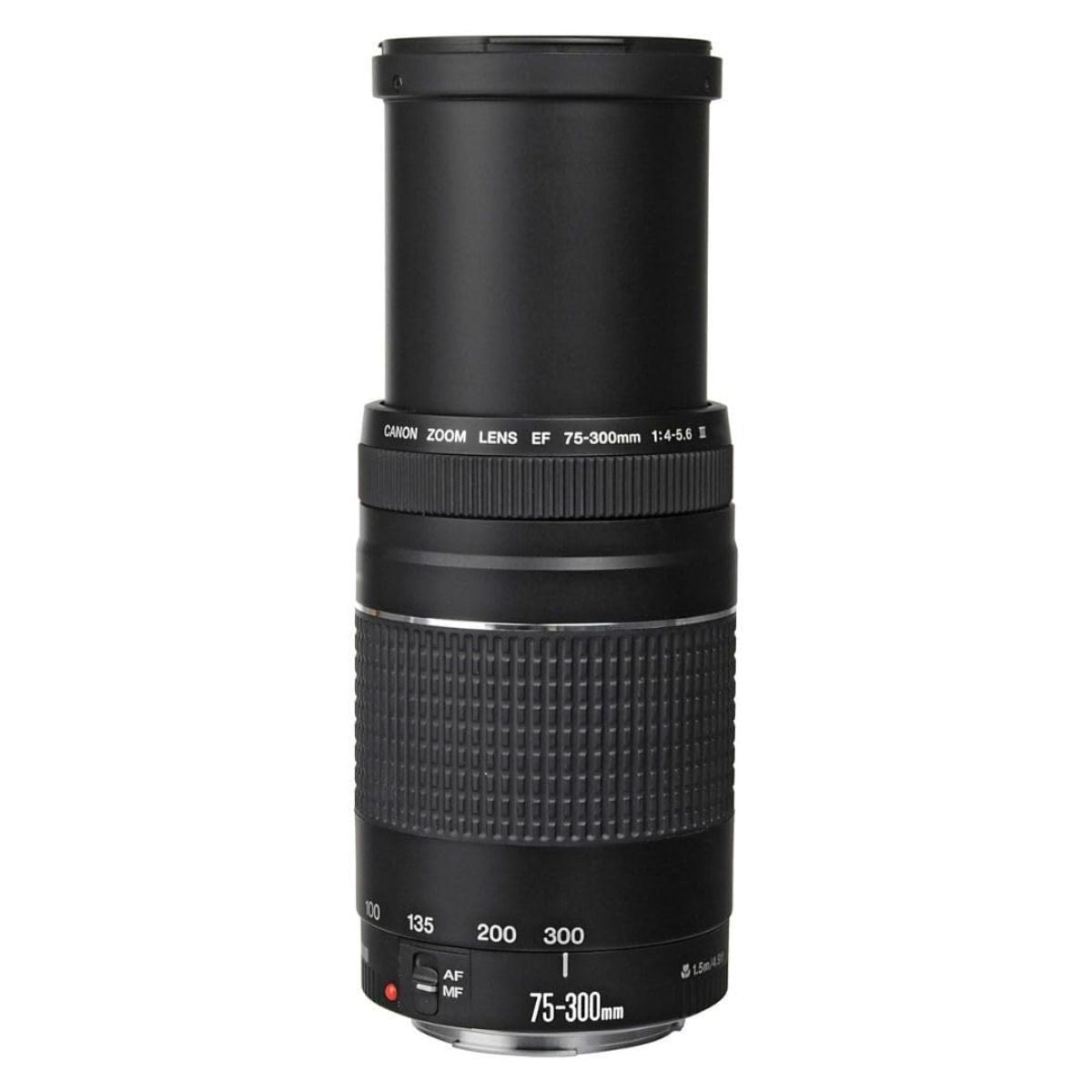 Canon EF 75-300mm f/4-5.6 III Negro Reacondicionado