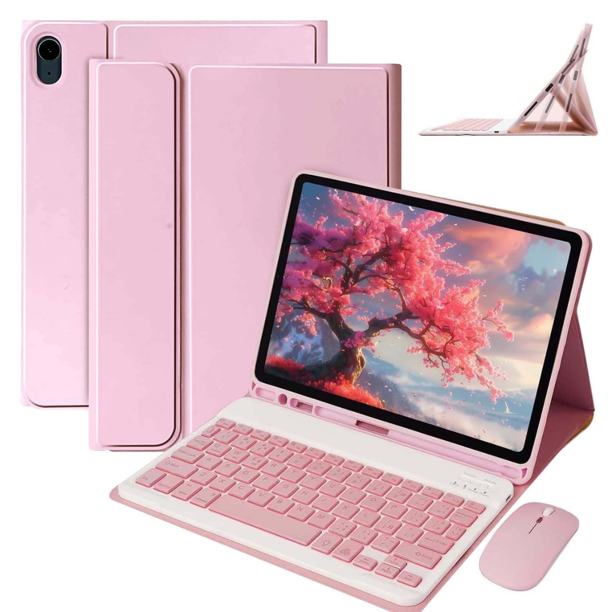 Funda con Teclado (Ñ) y Ratón para iPad 10.2″ OpenBox