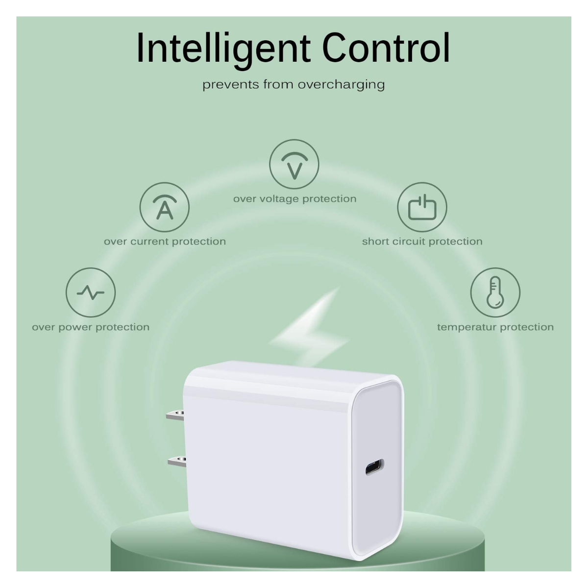 Digibox Cargador de Pared 18W USB Puerto Único Quick Charge DGQC01-DM OpenBox
