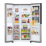LG Refrigerador Side by Side 647 L No Frost GS66BVP.APYPECL Plata Reacondicionado