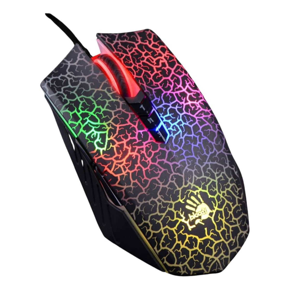 Mouse Gamer Bloody A70 6200 CPI Light Strike Drag-Clicks Negro OpenBox