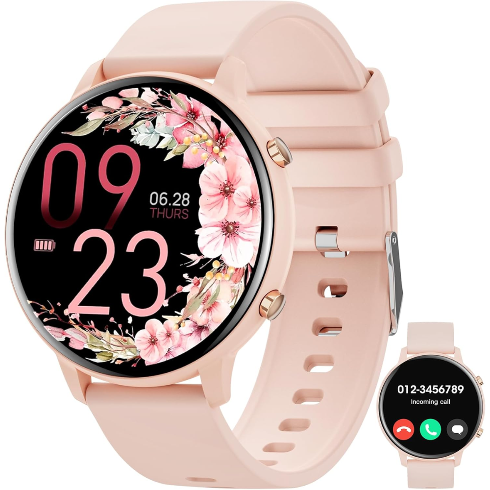 Audífonos Xiaomi Airdots 3 Tws Rosado+Toumi Watch Fit 2 Reloj Inteligente Rosado Openbox