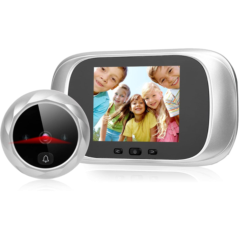 Mirilla De Puerta Digital Inalámbrica Pantalla Lcd De 2.8 Pulgadas, Visor De Puerta De Visión Nocturna