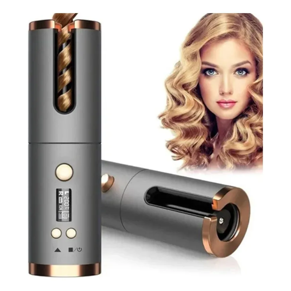 R3 Rizdor De Pelo Automático Recargable Para Peinar El Cabello-Gris Reacondicionado