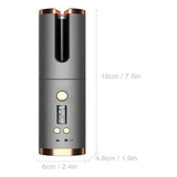 R3 Rizdor De Pelo Automático Recargable Para Peinar El Cabello-Gris Reacondicionado