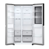 LG Refrigerador Side by Side 647 L No Frost GS66BVP.APYPECL Plata Reacondicionado