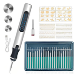 Kit de Herramientas de Grabado de Clavo 40 Pcs Eléctrico