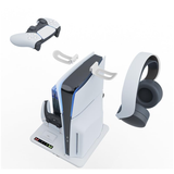 Estación de Carga Vertical para PlayStation 5 con Ventilador Reacondicionada