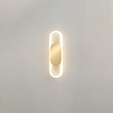 Lámpara de Techo LED Regulable Dorado Reacondicionado