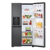 LG Refrigerador Side by Side 638 L Door in Door GS66SPM.AEPPECL Negro Reacondicionado
