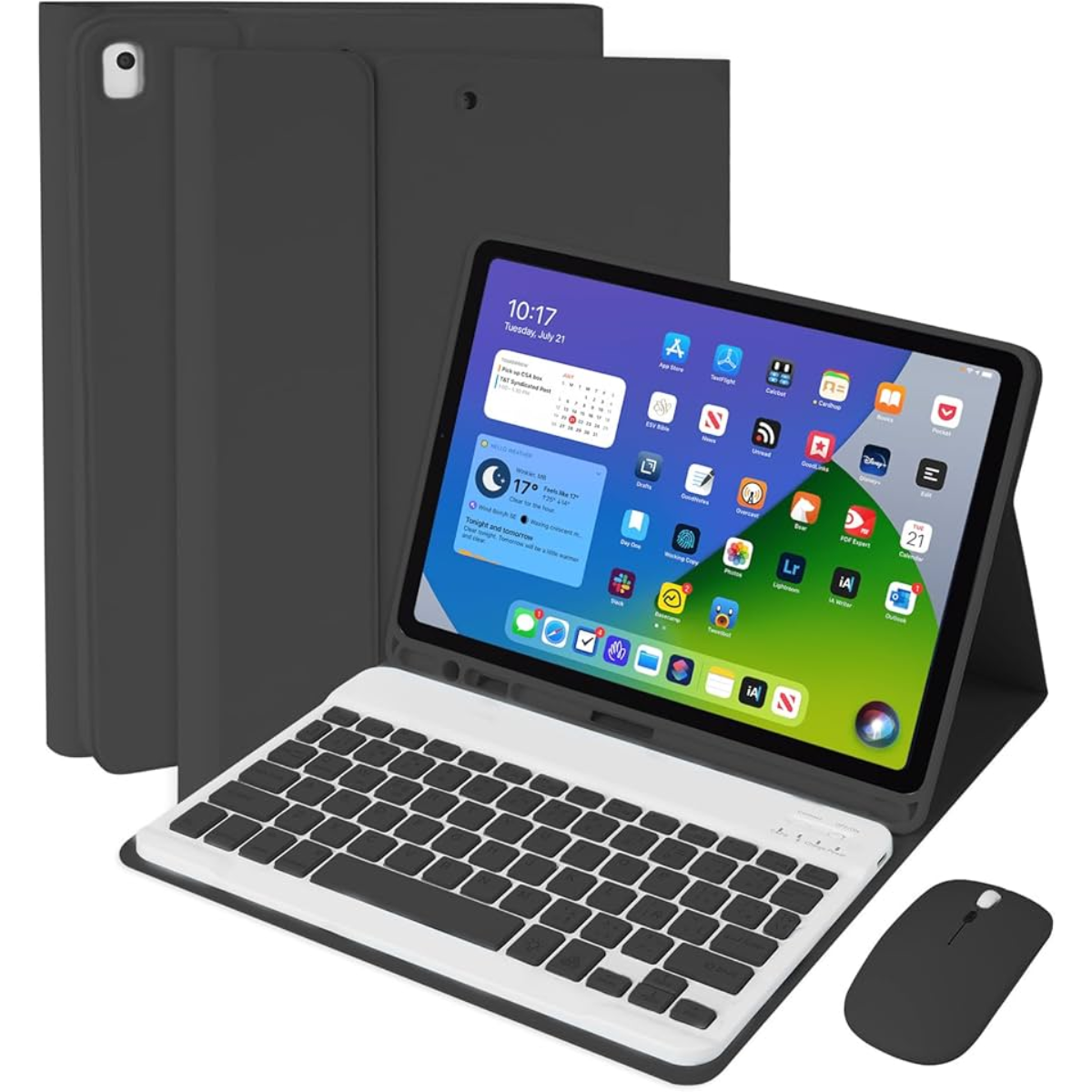 Funda con Teclado (Ñ) y Ratón para iPad 10.2″ OpenBox