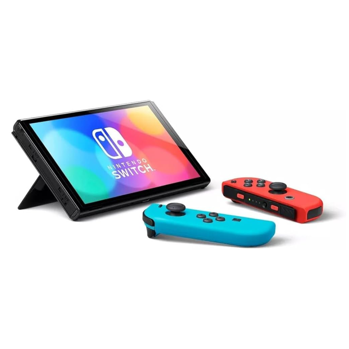 Nintendo Switch ！ Nintendo Switch OLED Model 64 GB Neón Rojo Y Azul Reacondicionado