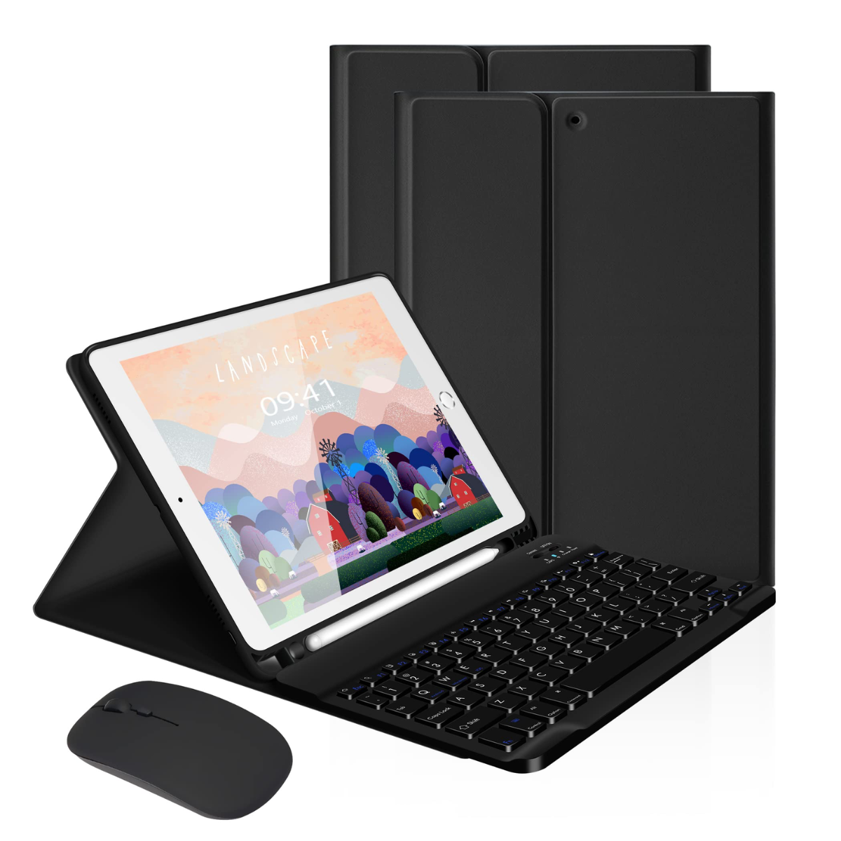 Funda ProCase con Teclado Ñ y Ratón para iPad 10.2" (7ª / 8ª / 9ª Gen)