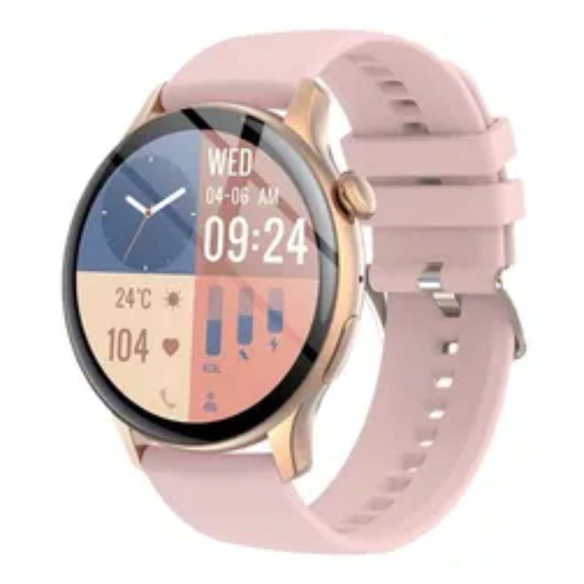 Huawei FreeBuds SE 2 Audífonos Morado y Toumi Fit 2 Reloj Inteligente Rosado Reacondicionado